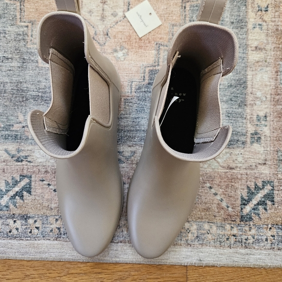 Target A New Day Taupe Winter Rain Boots - Picture 3 of 7